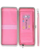 Load image into Gallery viewer, PIDANLU Long Pencil Case Holding Bag Ladies Card Wallet - Light Pink
