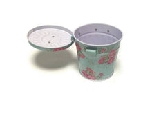 Load image into Gallery viewer, Small Desktop Trash can,Mini Household Waste bin with lid Round Office Waste Paper Basket
