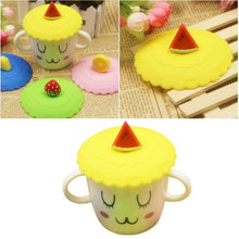 Load image into Gallery viewer, 1 PC Fruit Silicone Cup Cover Dustproof Cap Leakproof Airtight Sealed Lid for Coffee Tea Drinking Cup
