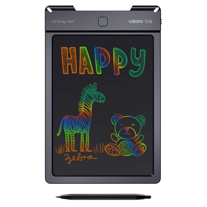 VSON 9 Inch Color LCD Digital Tablet Notepad Writing Tablet Pad Handwriting Pads Drawing Board Rewritable for Kids Gift