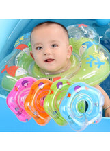 Load image into Gallery viewer, Baby Swimming Float Ring Inflatable Baby Floats Kids Swimming Pool Accessories Circle Bath Inflatable Double Raft Ring Toy
