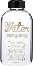 Load image into Gallery viewer, High Borosilicate Pong dang Heat Resistance Water Bottle, Clear, Pongdang-500ml
