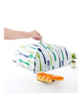 Load image into Gallery viewer, Foldable Food Lid Cover White/Green/Blue 35x29x4centimeter

