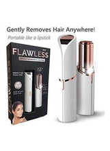 Load image into Gallery viewer, Painless Facial Hair Remover White/Rose Gold
