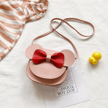 Load image into Gallery viewer, Fashion Girl Coin Purse Handbag Children Wallet Small Coin Box Bag Cute Mouse Bow Kid Money Bag Baby Rabbit Shoulder Bag Purse
