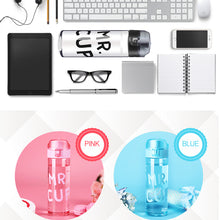 Load image into Gallery viewer, 500 ml glass water bottle - Pink
