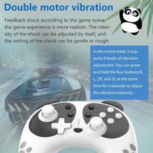 Load image into Gallery viewer, Wireless Bluetooth Controller for Nintendo Switch Panda Pro Wake Up Windows PC Remote Controller
