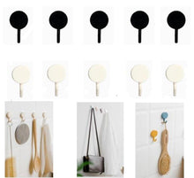 Load image into Gallery viewer, Self Adhesive Hooks Heavy Duty Wall Hangers Wall Mounted Seamless Hook
