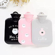 Load image into Gallery viewer, 1Pc Lovely Cartoon Hand Po Warm Water Bottle Mini Hot Water Bottles Portable Hand Warmer Girls Hand Feet Hot Water Bags 300 ML
