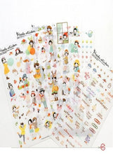Load image into Gallery viewer, 6 Sheets/set Heeda Sticker Kawaii Planner Stickers For Paper Decoration

