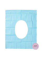 Load image into Gallery viewer, 30-Piece Disposable Toilet Seat Covers Blue
