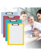 Load image into Gallery viewer, 4-Piece A4 Size Multifunctional Paper Clip Board Set Multicolour

