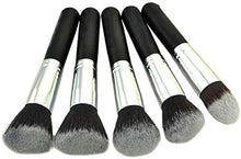 Load image into Gallery viewer, 10 Pieces Makeup Brushes Set - Black
