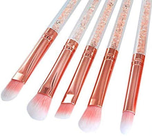 Load image into Gallery viewer, 8Pcs Crystal Glitter Makeup Brushes
