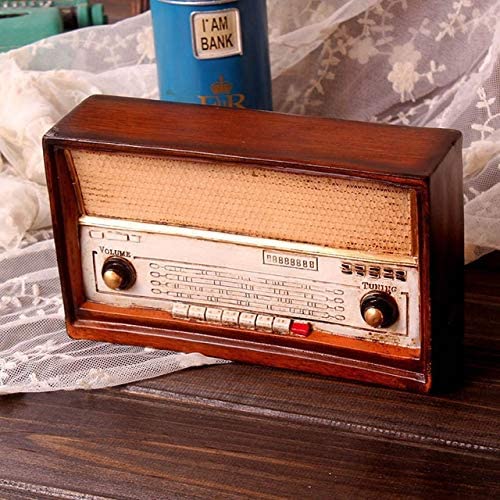 Creative Retro Vintage Radio Style Ornaments Radio Stationery Office Home Decor Retro Tradition Gifts