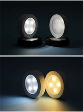 Load image into Gallery viewer, 1 pc LED Night Light LED Bull Lights Under Cabinet Lights Battery Powered LED Lights
