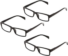 Load image into Gallery viewer, 3 Mini Reading Glasses Computer Monitors Adjustable Glasses Clear Focus Flexible Autofocus For Women Men Reading Glasses .5X - 2.5X
