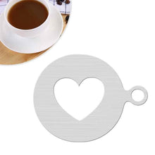 Load image into Gallery viewer, Coffee Printing Model Thick Cafe Foam Spray Template Stencils Decor Tool Popular
