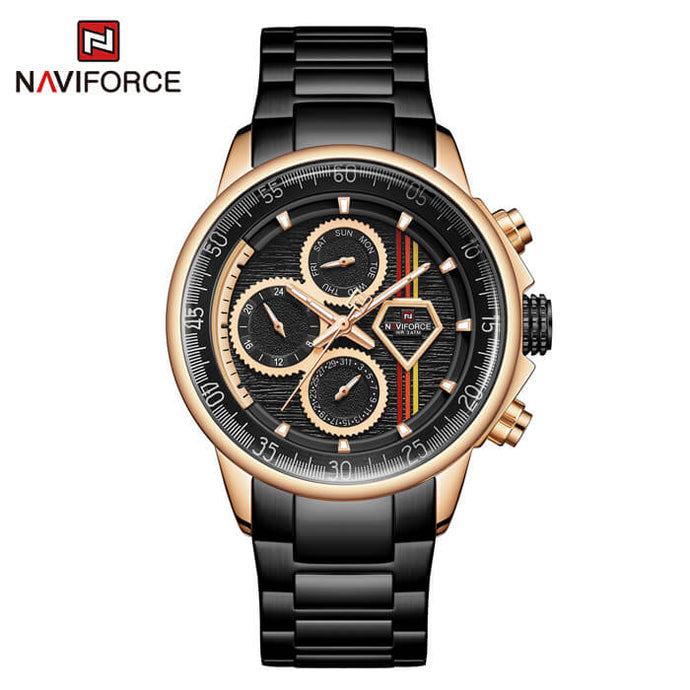 Men's Stainless Steel Analog Wrist Watch NF9184