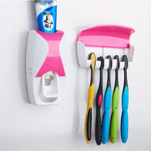 Load image into Gallery viewer, Automatic Dustproof Toothpaste Dispenser Set
