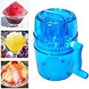 Load image into Gallery viewer, SALA Manual Ice Shaver and Snow Cone Maker, Portable Ice Crusher Machine Kitchen Tool Blue Ice Crusher/Snow Cone Machine
