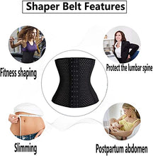 Load image into Gallery viewer, Women Breathable Polyester Corset Body Shaper Training Waist Cincher Tummy Control Shaper Belt

