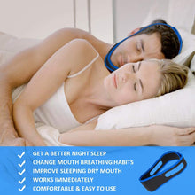 Load image into Gallery viewer, Chin Strap for Anti Snoring Devices - Breathable Chin Strap Snoring Solution, Stop Snoring, The Most Effective Snoring Solution, Snoring Reduction Relief Stoppe
