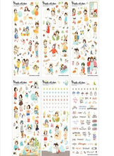 Load image into Gallery viewer, 6 Sheets/set Heeda Sticker Kawaii Planner Stickers For Paper Decoration

