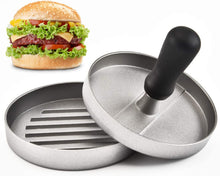 Load image into Gallery viewer, BEST BURGER PRESS - Aluminum Hamburger Patty Maker for Stuffed Burgers, Quality Grill Accessories (Singles)
