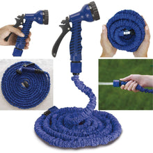 Load image into Gallery viewer, Garden Hose Pipe Blue/Black 100feet
