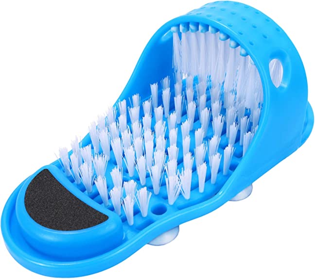 Simple Feet Cleaner,Evermarket Magic Foot Scrubber,Exfoliating Easy Cleaning Brush,Feet Shower Spa Massager Slippers