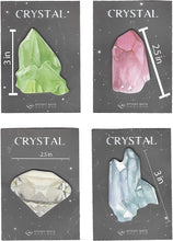 Load image into Gallery viewer, Crystals and Diamond Sticky Note Set of 4 - Crystal Shaped Sticky Notes The paper quality is good, the writing is smooth, and the ink is not stained

