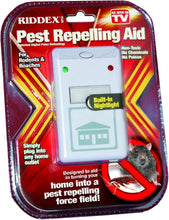 Load image into Gallery viewer, Plug in, Mouse Deterrent - Pest Control for Defense Against Rats, Mice, Roaches, Bugs and Insects
