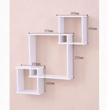 Load image into Gallery viewer, Wall Mounted Floating with Mirrored Wall Mount Home Décor Wall Mount Storage Box
