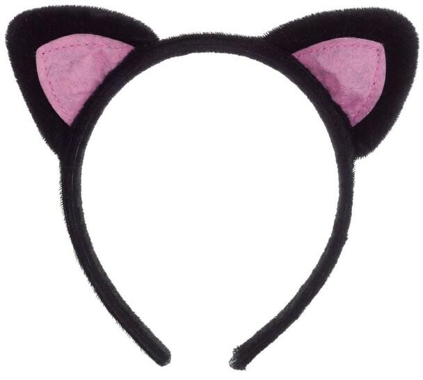 Cat Ears Headband Pink&Black