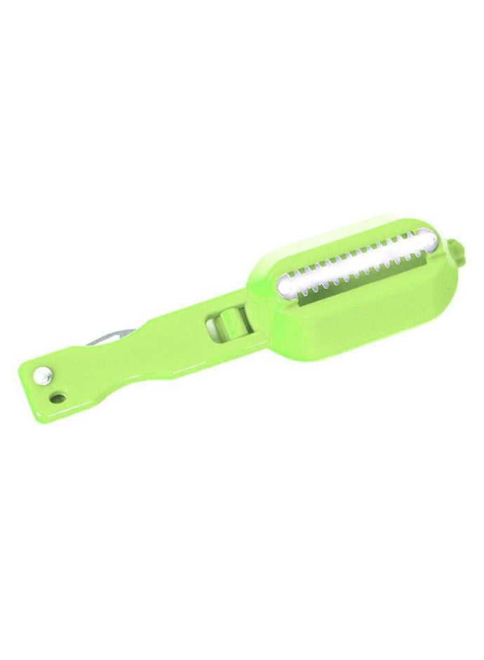 Cleaning Fish Scales Tool With Knife Scraping Cooking Accessories Green