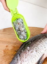 Load image into Gallery viewer, Cleaning Fish Scales Tool With Knife Scraping Cooking Accessories Green
