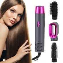 3 In 1 RE-2062 Multifunction Hot Air Brush Curler Hair Straightener Comb and Dryer Volumizer Hair Styler Kit Tools