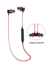 Load image into Gallery viewer, A980BL Wireless Music Stereo Bluetooth 4.0 Sports Headphones With Mic Blue
