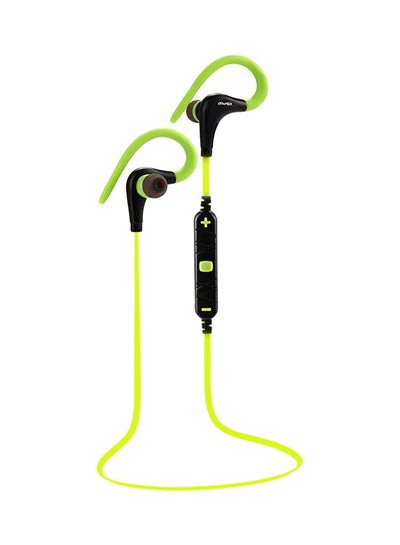 Bluetooth In-Ear Headphones With Mic Green