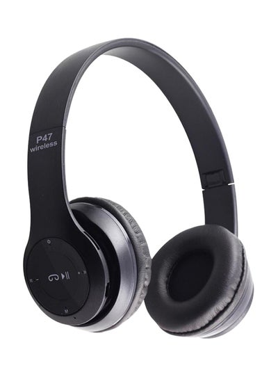 On-Ear Bluetooth Stereo Headset Black
