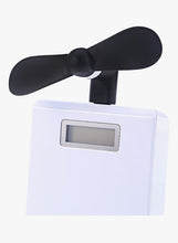 Load image into Gallery viewer, Portable Travel Micro 5 Pin Interface Mini USB Fan Black/White
