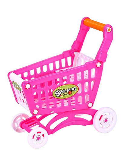 Mini Shopping Cart with Supermarket Accessories 16x33x33cm