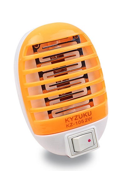 LED Electric Mosquito Fly Bug Insect Trap Zapper Killer Night Lamp Us Plug Roung As shown 10*5*3centimeter