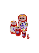 Load image into Gallery viewer, 5-Piece Handmade Russian Doll Set
