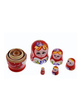 Load image into Gallery viewer, 5-Piece Handmade Russian Doll Set
