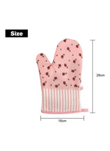 Load image into Gallery viewer, Kitchen Oven Glove Pink 28x18centimeter
