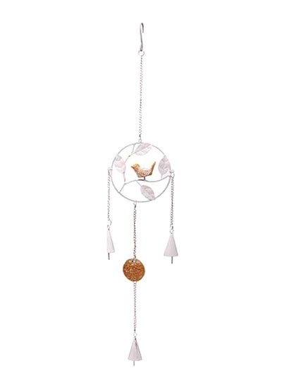 Amazing Grace Bell Wind Chime Silver 56 x 12centimeter