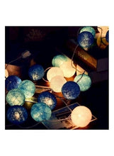 Load image into Gallery viewer, Cotton Ball LED String Light Multicolour
