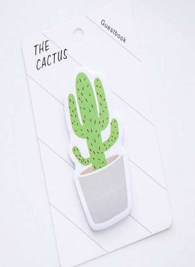 Potted Plant Style Sticky Note Paper Schedule Marker Stationery Supply